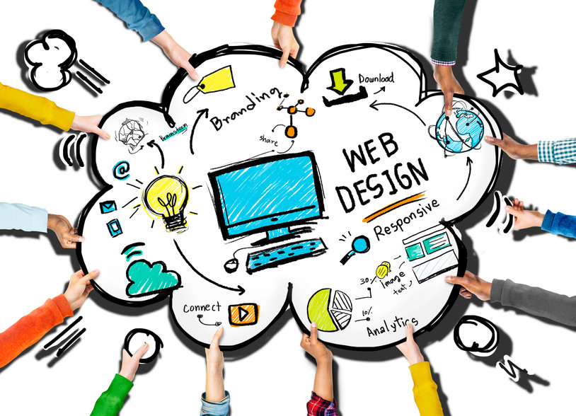 Content Creativity Digital Graphic Layout Webdesign Webpage Conc